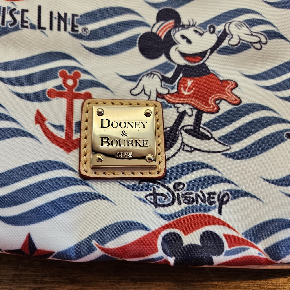 Disney Cruise Line Wave Drawstring Backpack by Dooney & Bourke - Picture 7 of 8
